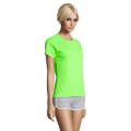 SPORTY WOMEN T-SHIRT &nbsp;140g Vert Fluo M